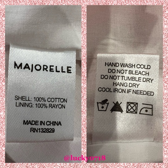 Majorelle Pearson Dress in Baby Girl Pink Sz XS - Picture 7 of 7